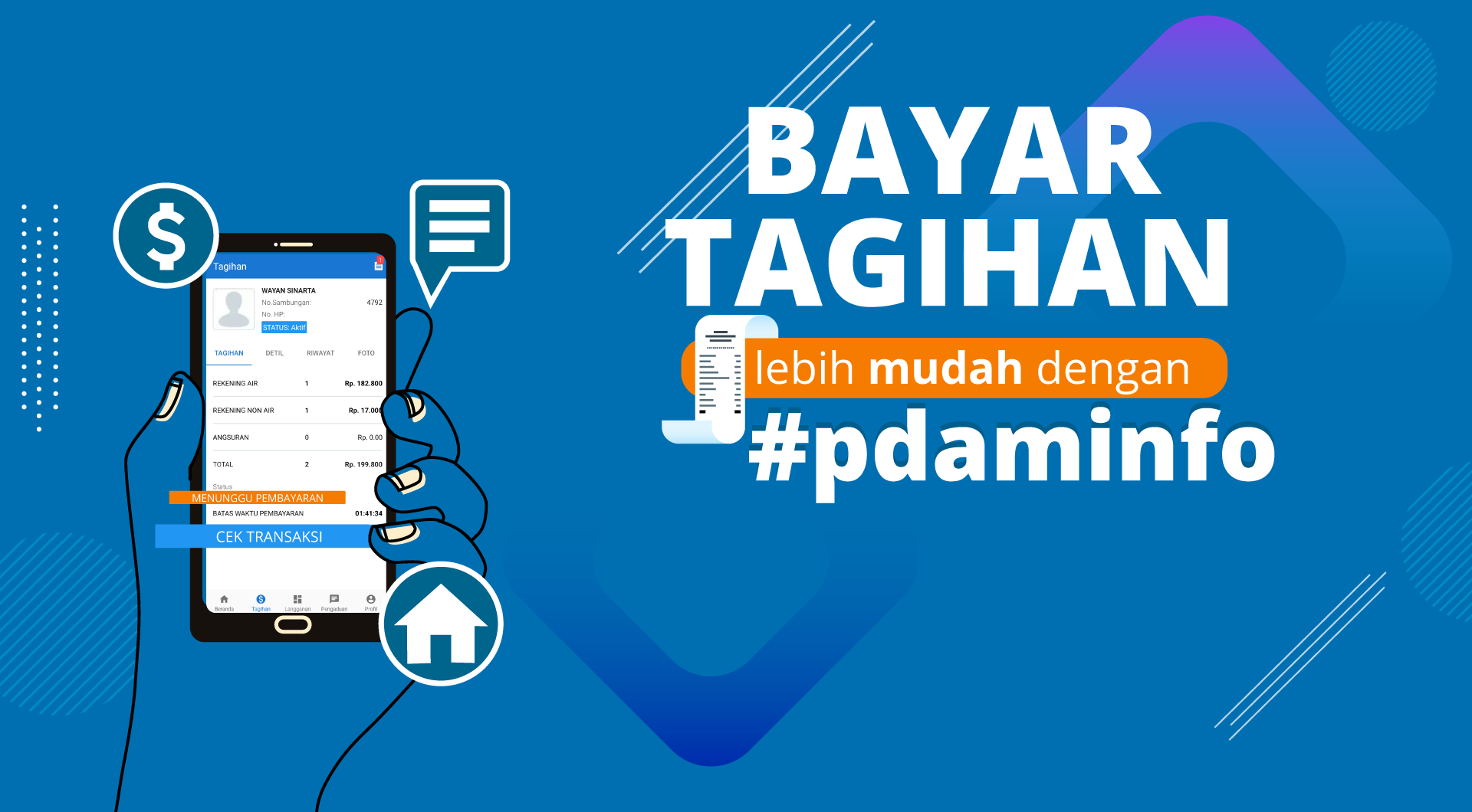 Bayar Tagihan di PDAMInfo